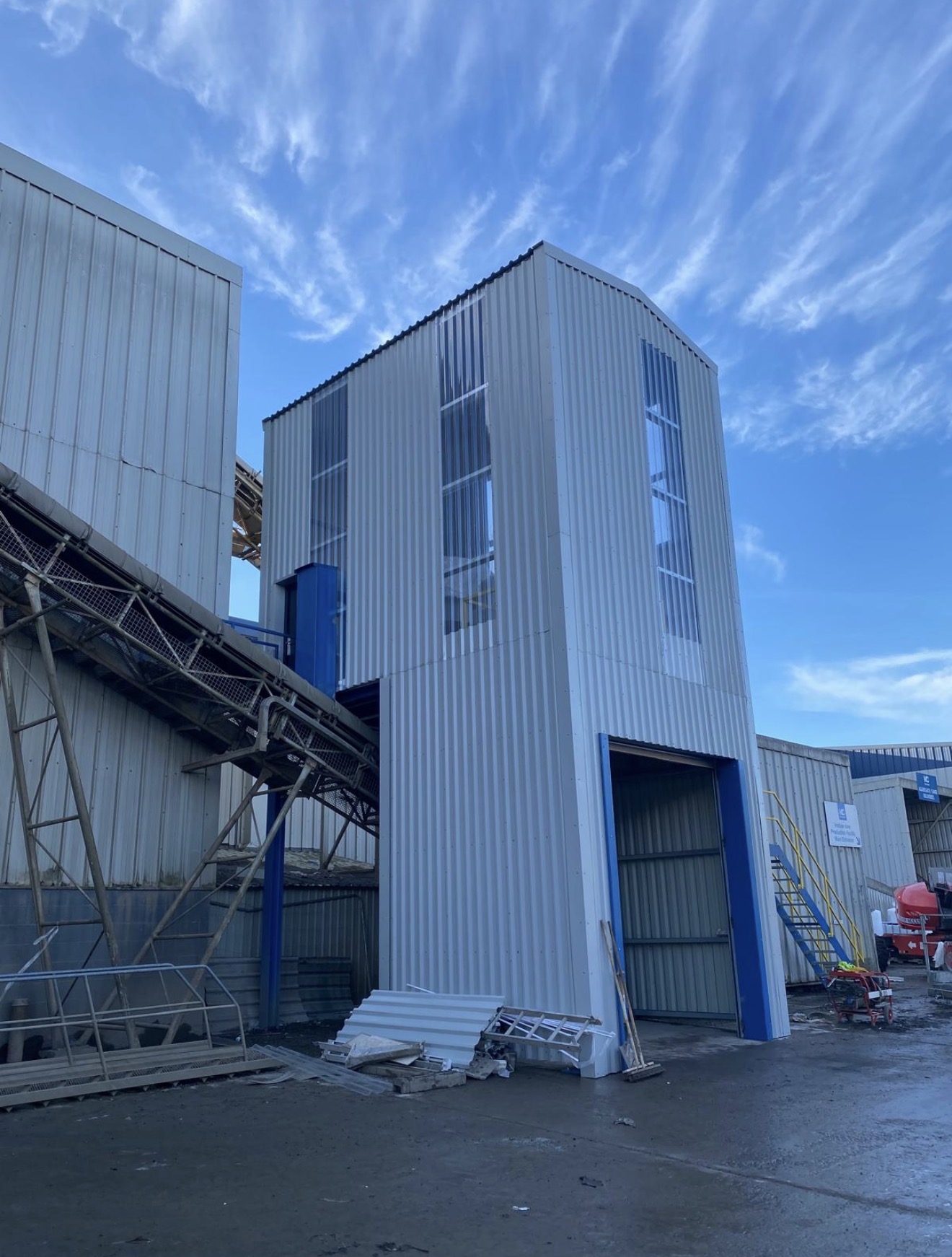 Industrial Cladding Tower